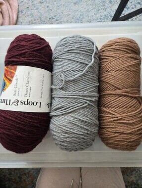 Loops and Threads Acrylic Yarn Bundle